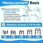 Aystkniet Dog Bowl Stand, Elevated Dog Bowl Holder Raised Dish(Stand Only) - Image 7