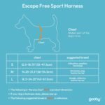 Gooby Escape Free Sport Dog Harness, Choke-Free, Turquoise, Medium - Image 4