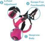 Gooby Escape Free Sport Dog Harness, Choke-Free, Turquoise, Medium - Image 5