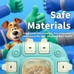 Slow Feeder Dog Bowl & Interactive Puzzle Toy - 3-in-1 Mental Stimulation Game with Treat Dispenser | Non-Slip Durable Design for Small Medium Large Dogs | Anti-Choking Food Maze & Easy Cle - Image 5
