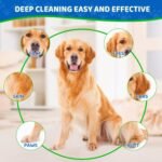 VOISEN 48 Pcs Pet Glove Wipes for Dogs, Pet Cleaning Gloves - Image 3
