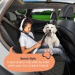 Dog Car Seat Cover for Back Seat, Dog Hammock for Car, SUV, Truck & Tesla - Image 5