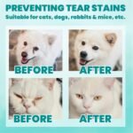 MEDUWEDU Eyes Wipes for Dogs & Cats 120 Counts, Grooming Kit Care for Dogs and Cats, Eye Debris, Discharge, Mucus Secretions,Unscented - Image 3