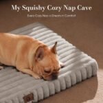 Large Orthopedic Dog Crate Bed with Waterproof Lining - Image 2