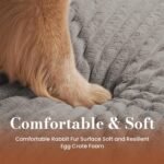 Large Orthopedic Dog Crate Bed with Waterproof Lining - Image 4