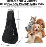 ARZQUT Dog and Cats Carrier Sling, Small Pet Carrier with Storage Pocket - Image 5