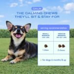 Native Pet Calming Chews for Dogs - Promotes Calming Effect, Supports Emotional Balance & Reduces Hyperactivity - Hemp Seed, Melatonin for Dogs, L-Theanine & Casein -Air-Dried 60 Chews - Image 7