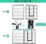 BestPet | Dog Playpen | 40", 16 Panels | Heavy Duty Metal Pet Exercise Pen - Image 5