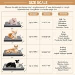 Waterproof Medium Dog Bed Outdoor Washable Orthopedic Foam Crate Pad 30" - Image 7