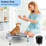 Elevated Dog Bed for Small Dogs, Dog Cooling mat Cot, Raised Dog Bed - Image 4