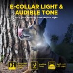 Dogtra 280X 2-Dogs E-Collar with Remote [New Edition] 10 lbs+, 1/2 Mile Range, LED Light, 100 Levels of Control for Stubborn Dogs, Waterproof, Boost for Quick Recall, Vibration, Safety Lock & Tone - Image 5
