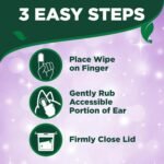 Vet's Best Ear Relief Finger Wipes | Ear Cleansing Finger Wipes for Dogs | Sooths & Deodorizes | 50 Disposable Wipes - Image 5
