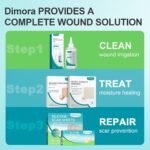 Dimora Skin and Wound Cleanser, First Aid Wound Wash Solution 8oz/237ml - Image 5