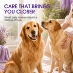 Dual-Head Dog Toothbrush for Medium & Large Dogs, Purple - Image 8