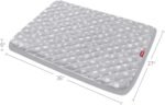 Waterproof Dog Bed Covers Replacement Lovely Grey Star Print, 27x36 Inches - Image 6