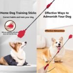 LogFaadCoi Collapsible Portable Dog Training Stick,Silicone Durable Dog Training Whip with Anti-Slip Handle,Outdoor and Indoor Training Dog Tools,Puppy Training Whip Exercise Accessory - Image 3