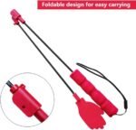 LogFaadCoi Collapsible Portable Dog Training Stick,Silicone Durable Dog Training Whip with Anti-Slip Handle,Outdoor and Indoor Training Dog Tools,Puppy Training Whip Exercise Accessory - Image 5