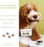Peppermint Natural Dog Toothpaste-Simple Ingredient with Human-Grade Coconut Oil for Dogs-Fresh Dog Bad Breath and Keep Teeth Clean, Plaque Control and Reduce Tartar - Image 3