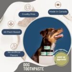 Peppermint Natural Dog Toothpaste-Simple Ingredient with Human-Grade Coconut Oil for Dogs-Fresh Dog Bad Breath and Keep Teeth Clean, Plaque Control and Reduce Tartar - Image 4