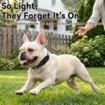 Joytale Light Up Dog Collar, 7 Color Night Safety & Daily Wear, Black, M - Image 4