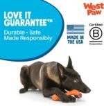 WEST PAW Zogoflex Hurley Dog Bone Chew Toy – Floatable Pet Toys for Aggressive Chewers, Catch, Fetch – Bright-Colored Bones for Dogs – Recyclable, Dishwasher-Safe, Non-Toxic, Large, Aqua - Image 6