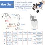 Dog Wheelchair for Back Legs, Adjustable Support for Small Dogs, M - Image 3