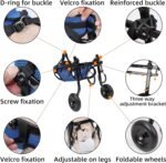 Dog Wheelchair for Back Legs, Adjustable Support for Small Dogs, M - Image 5