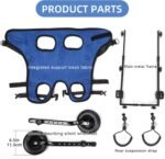 Dog Wheelchair for Back Legs, Adjustable Support for Small Dogs, M - Image 9