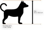 Thule Bexey pet Bike Trailer - Carrier for Small & Large Sized Dogs - Foldable Design - Easy to Connect to Bike - Padded Interior - Converts into Travel Crate - Durable Materials - Image 3