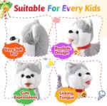 Marsjoy Husky Walking Barking Dog for Kids Interactive Musical Puppy Robot - Image 7