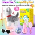 Marsjoy Husky Walking Barking Dog for Kids Interactive Musical Puppy Robot - Image 9