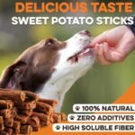 BRUTUS & BARNABY Sweet Potato Sticks, Cinnamon Pumpkin Dog Treats, 14 oz - Image 3