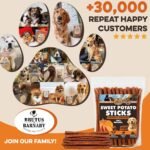 BRUTUS & BARNABY Sweet Potato Sticks, Cinnamon Pumpkin Dog Treats, 14 oz - Image 8