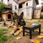 Elevated Dog Bowls, 4 Height Adjustable Raised Bowl Stand with 2 Stainless Steel 7" Food Feeder Bowls for Small Medium and Large Dogs （Plastic） - Image 8