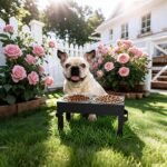 Elevated Dog Bowls, 4 Height Adjustable Raised Bowl Stand with 2 Stainless Steel 7" Food Feeder Bowls for Small Medium and Large Dogs （Plastic） - Image 9