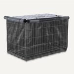 Amazon Basics Dog Crate Cover for 36 inches Wire Cage, Kennel Cover - Image 3