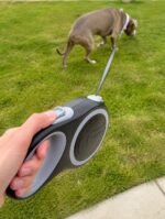 Retractable Dog Leash, EC.TEAK 26 Foot Dog Walking Leash for Medium Large Dogs up to 110lbs, One Button Break & Lock, Heavy Duty No Tangle. Large - Image 4