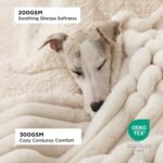 Bedsure Waterproof Dog Blankets and Washable Dog Bed - Image 2
