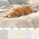 Bedsure Waterproof Dog Blankets and Washable Dog Bed - Image 5