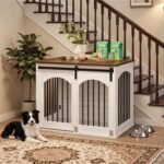 CHOEZON 31.5" Dog Crate Furniture, Heavy Duty Dog Kennel with Barn Door - Image 5