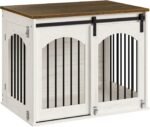 CHOEZON 31.5" Dog Crate Furniture, Heavy Duty Dog Kennel with Barn Door - Image 8