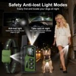 Shock Collar for Dogs, Ultimate Dog Training Collar with Remote, 4500FT Range, IP68 Waterproof, 3 Humane Modes (Beep, Vibration, Shock), Safety Lock & Safety Light – for Small, Medium & Large Dogs - Image 3