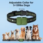 Shock Collar for Dogs, Ultimate Dog Training Collar with Remote, 4500FT Range, IP68 Waterproof, 3 Humane Modes (Beep, Vibration, Shock), Safety Lock & Safety Light – for Small, Medium & Large Dogs - Image 4