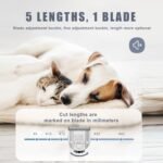 1Pack 5-in-1 Replacement Blade for Pet,Compatible with Wahl Bravura Clipper - Image 3