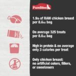 PureBites Chicken Single Ingredient Freeze Dried Dog Treats, 8.6 oz - Image 6