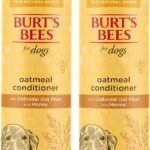 Burts Bees for Pets Oatmeal Dog Conditioner, Fragrance-Free, 10 Fl Oz, 2-Pk