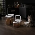 LivLab Mker Pet Food Storage Containers With Lids & Scooper - Image 7