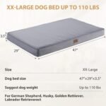 BFPETHOME Outdoor Waterproof Dog Bed for Large Dogs, Washable Cover, 47" - Image 4