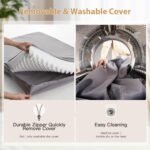 BFPETHOME Outdoor Waterproof Dog Bed for Large Dogs, Washable Cover, 47" - Image 6