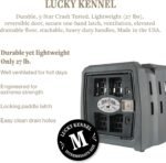 Lucky Dog Kennel, Durable Crash Tested Portable Dog Crates, Medium - Image 2